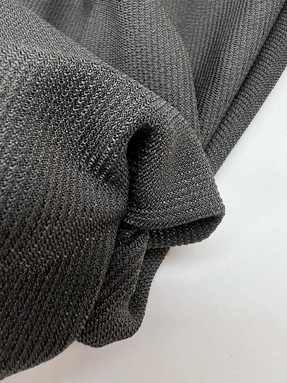 Viscose Blend Knitted Fabric Gray