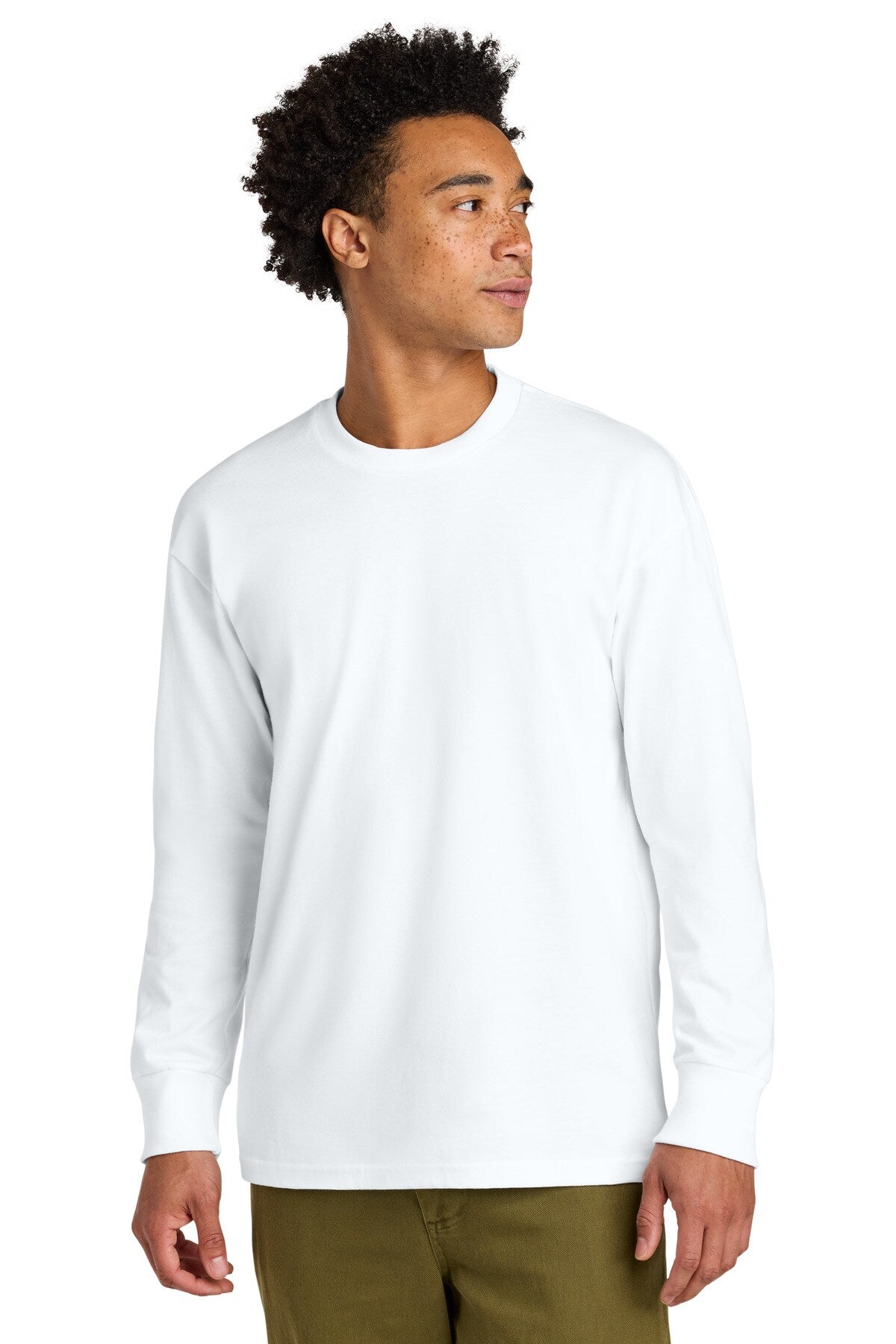Next Level Apparel® Heavyweight Crewneck Long Sleeve Tee