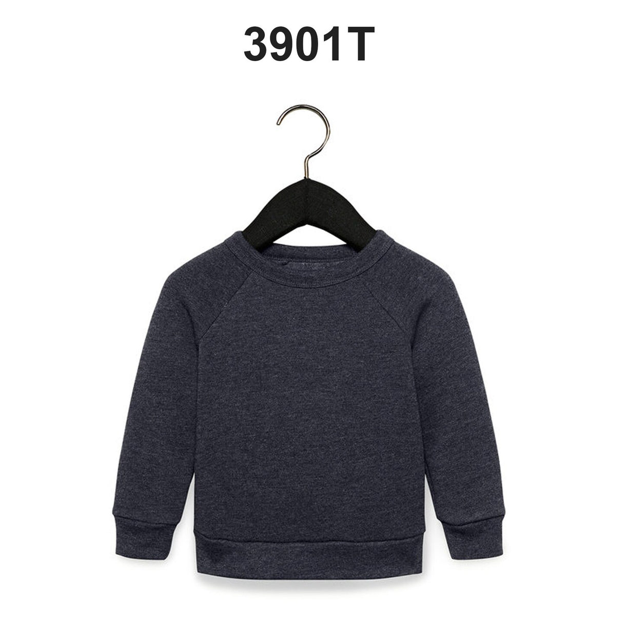 Bella + Canvas® Toddler Sponge Fleece Raglan Sweatshirt