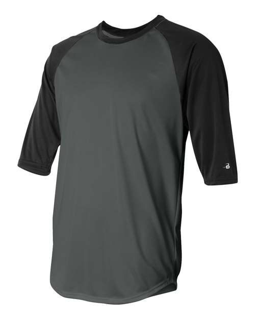 B-Core Three-Quarter Sleeve Baseball T-Shirt