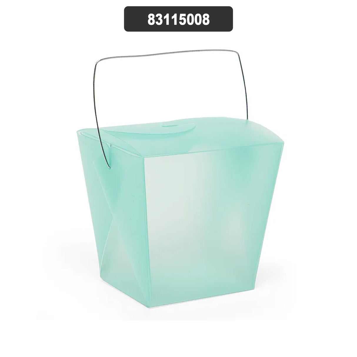 Sleek Frosted Plastic Organizer