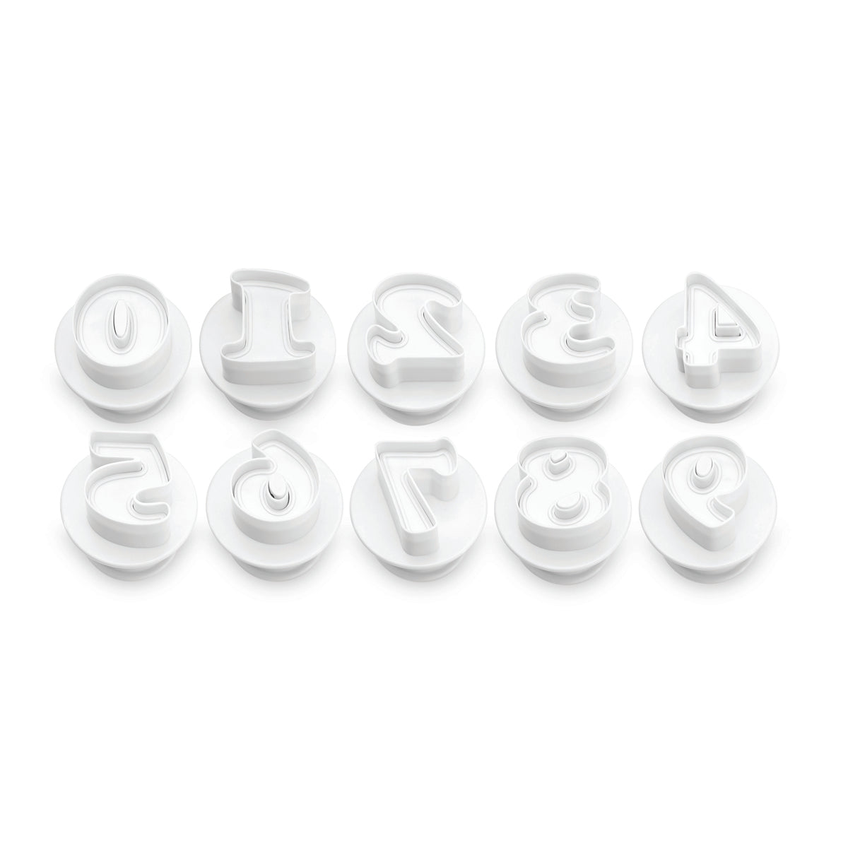 Ateco Plunger Cutters, Numbers Set