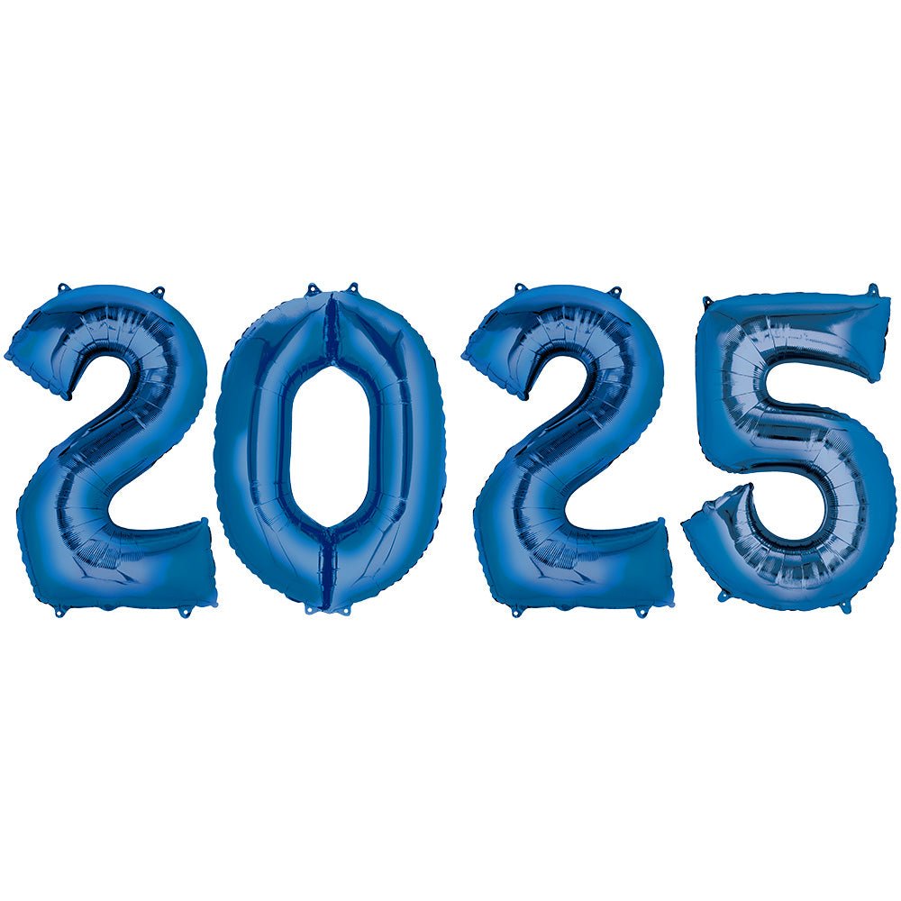 Foil Balloon 2025 Numbers Kit