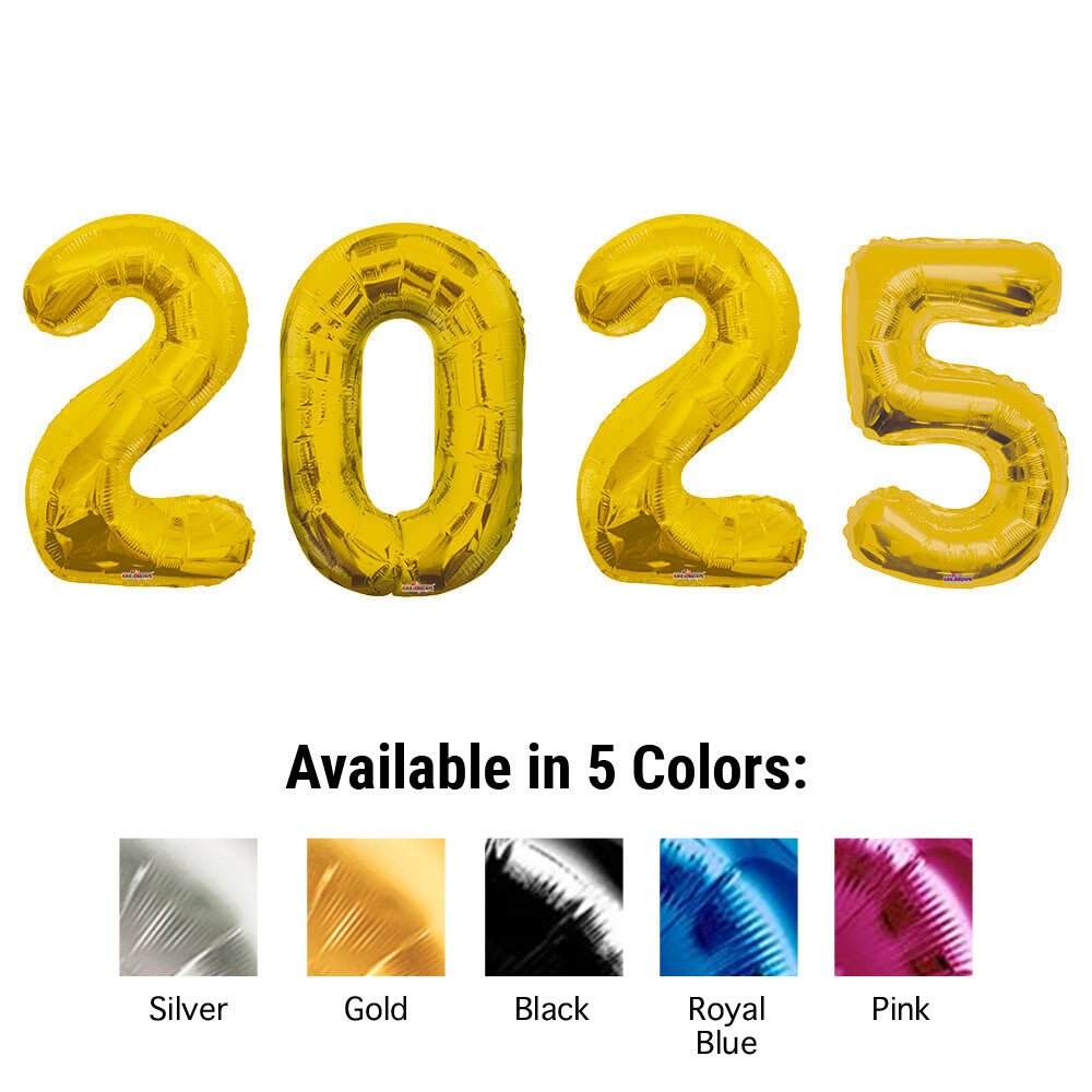 Balloon Bouquet 2025 Numbers Kit