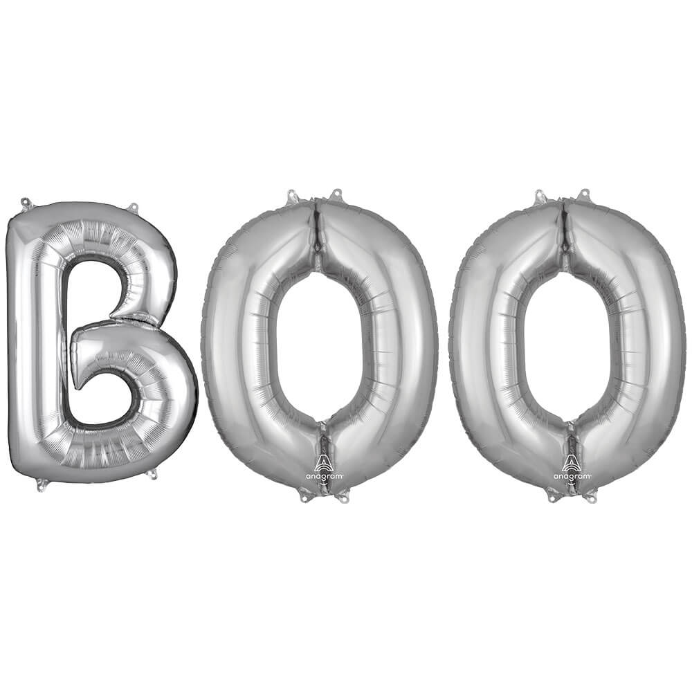 Foil Balloon BOO Letters Kit