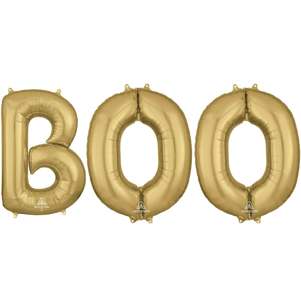 Foil Balloon BOO Letters Kit