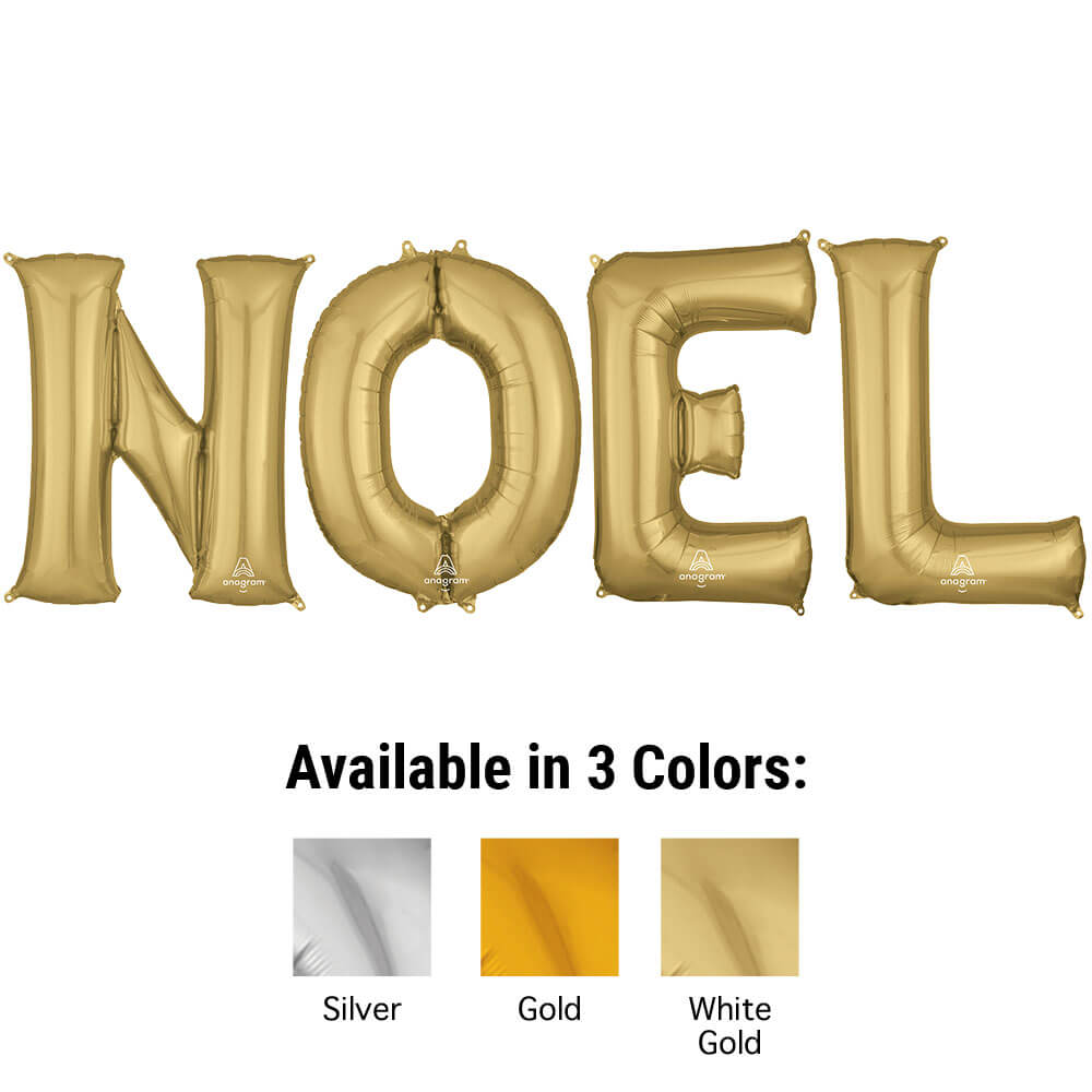 Foil Balloon NOEL Letters Kit