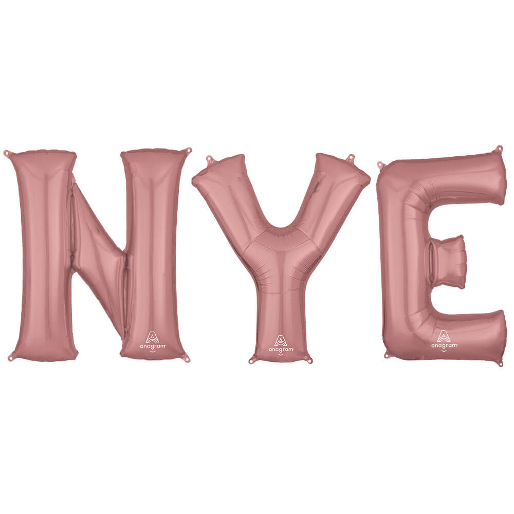 NYE Letter Kit Foil Balloon