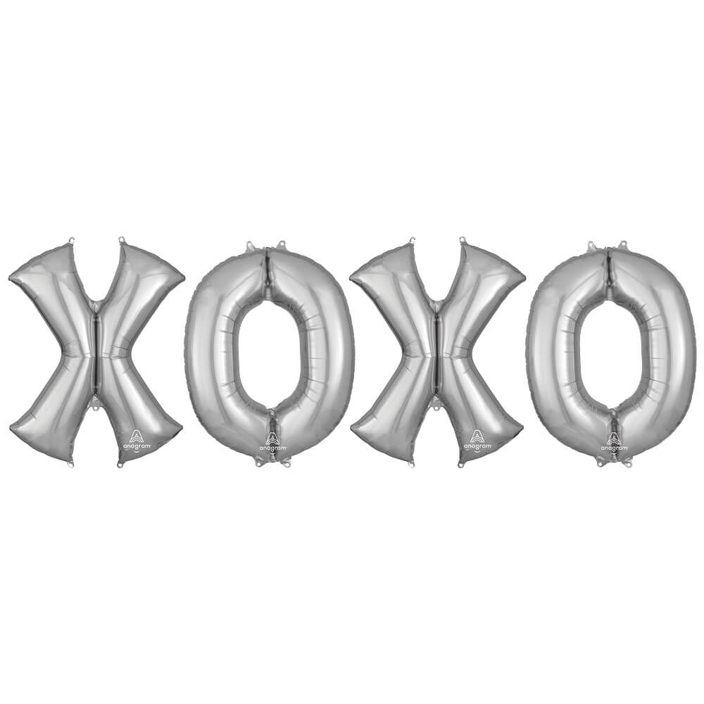 Foil Balloon XOXO Letters Kit