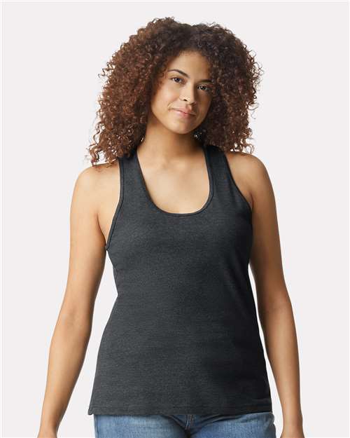 Gildan® Softstyle Women’s CVC Racerback Tank Top