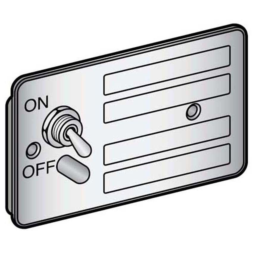 Switch Kit with On/Off W/Switch and New Plate OEM # 00-291821