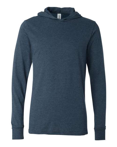 Unisex Jersey Hooded Long Sleeve