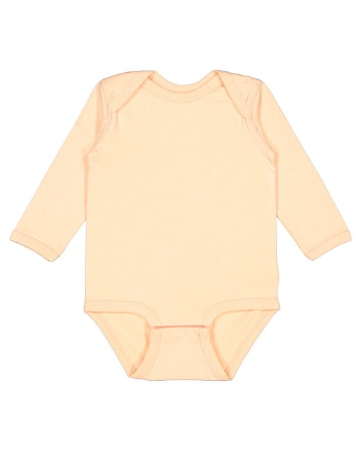 RADYAN® Infant Fine Jersey Long Sleeve Bodysuit