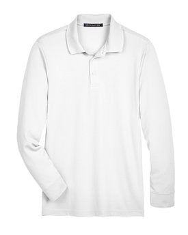 Devon & Jones® Tall Plaited Long Sleeve Polo