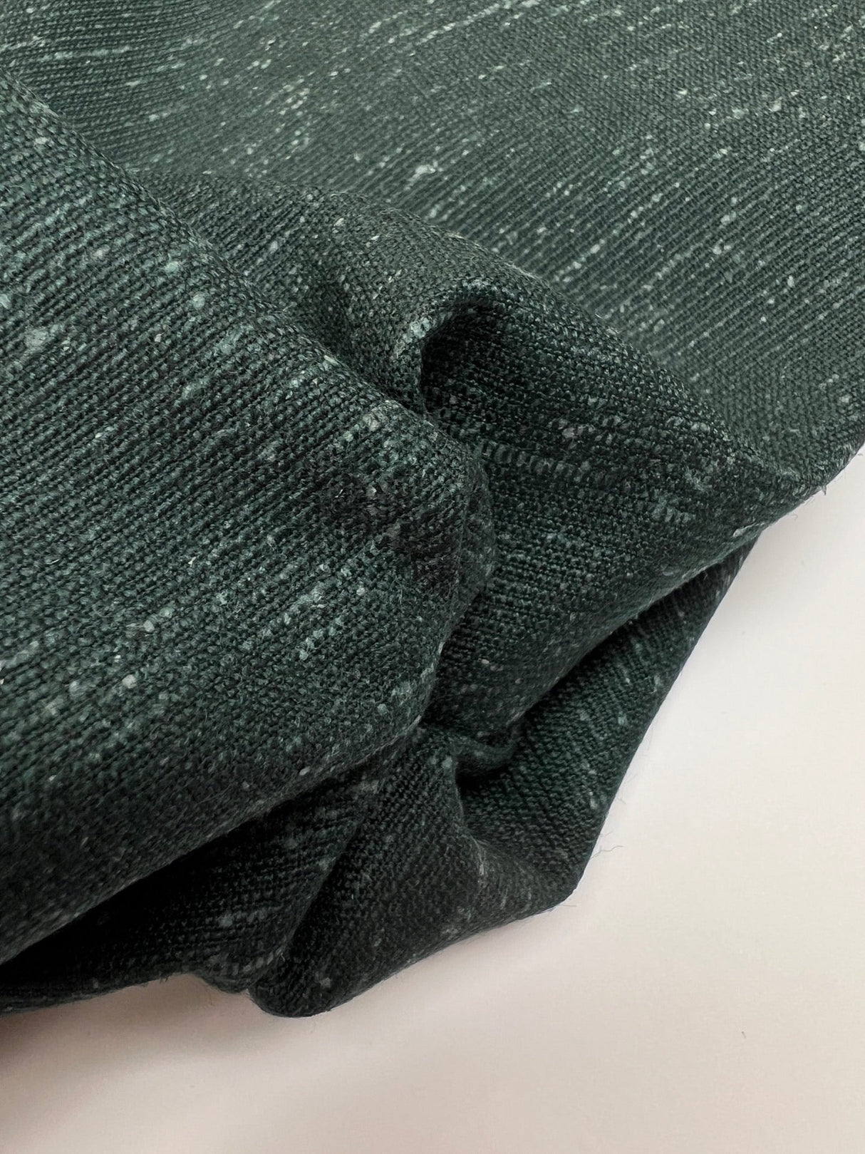 Wool Melange Green Shades Fabric