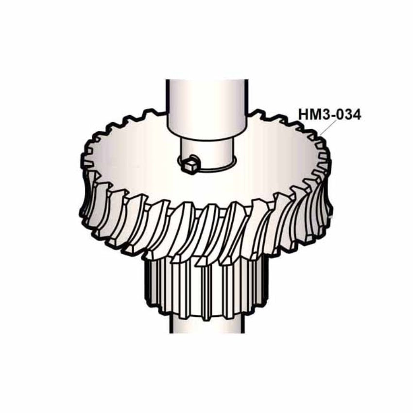 Bronze Gear Worm (29T / 60HZ) For Hobart Mixer D300 Transmission Unit OEM # 70034