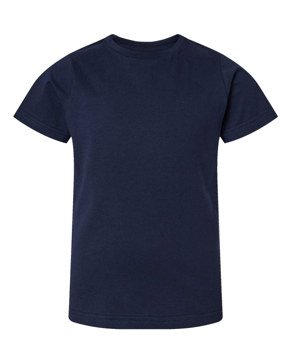 Youth Fine Jersey Crewneck Short Sleeve Tee
