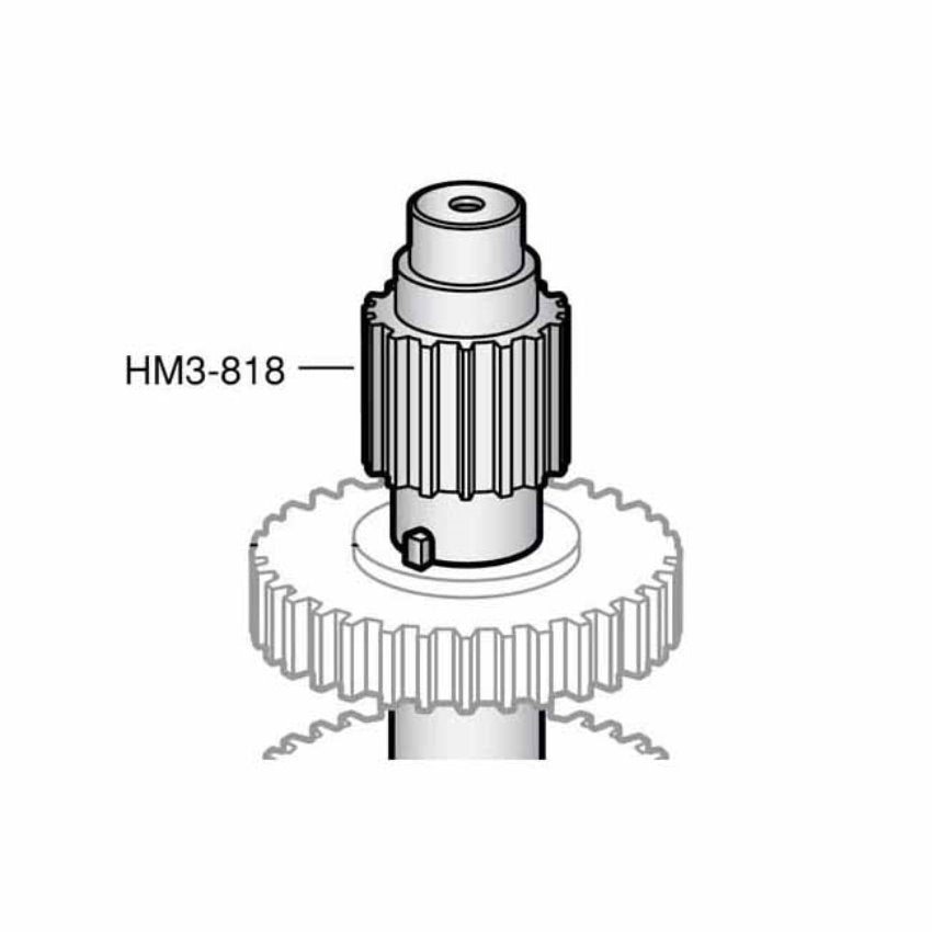 Transmission Shaft For Hobart Mixer D300 OEM # 89818