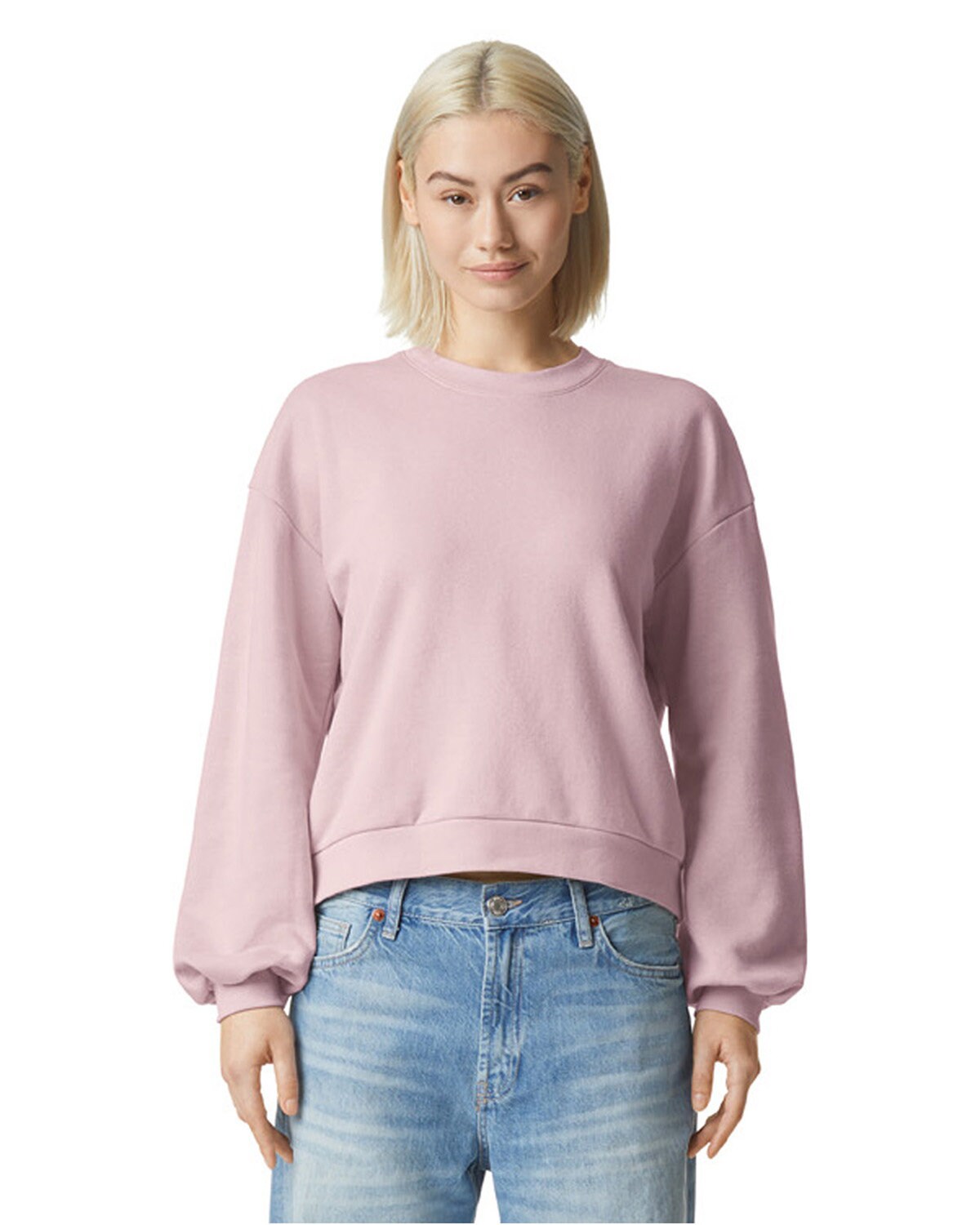 American Apparel® Ladies ReFlex Fleece Crewneck Sweatshirt
