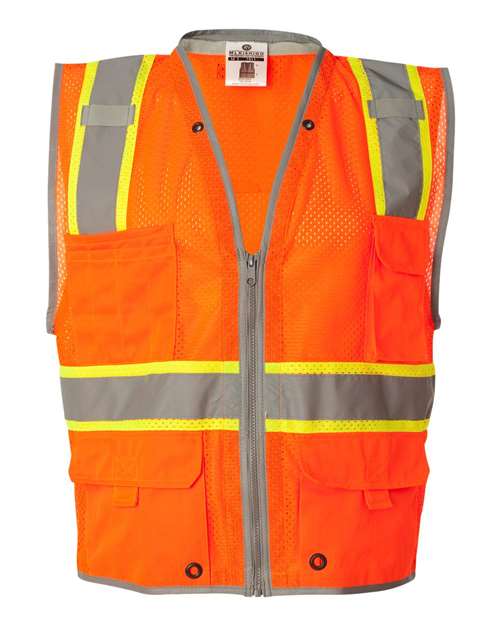 Kishigo Premium Brilliant Series Heavy-Duty Class 2 Safety Vest