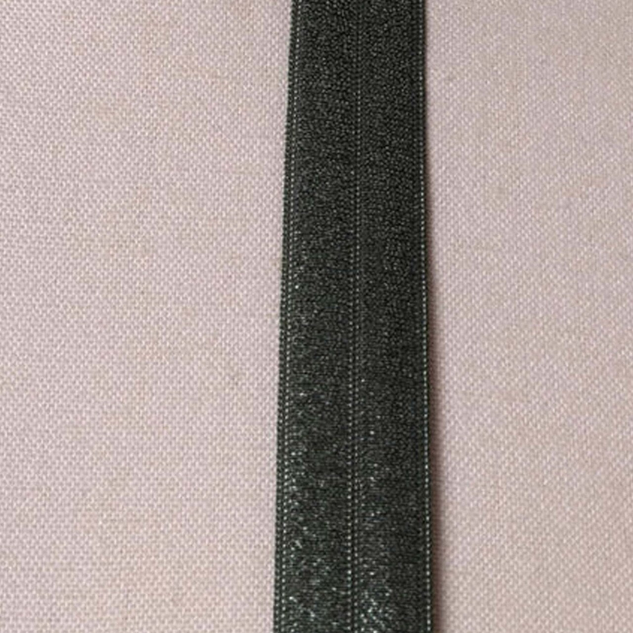 3 Yards 5/8" Dark Army Green Fold Over Elastic Face Mask Trim
