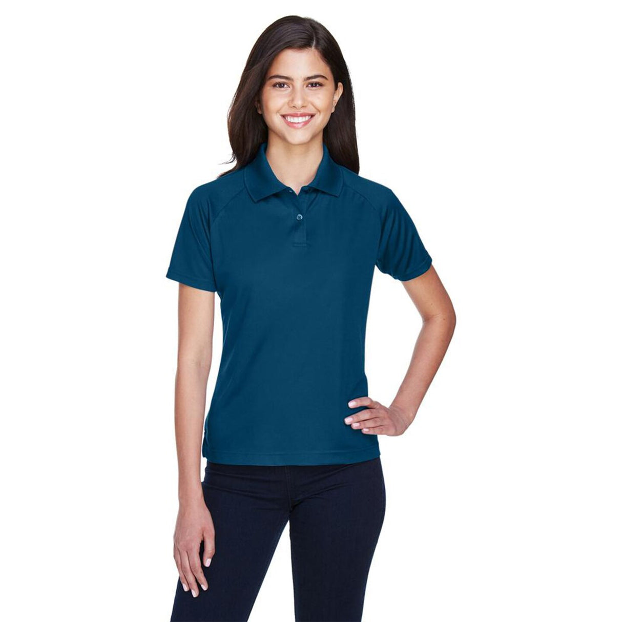 JERZEES® Women's Spotshield Polo Tee