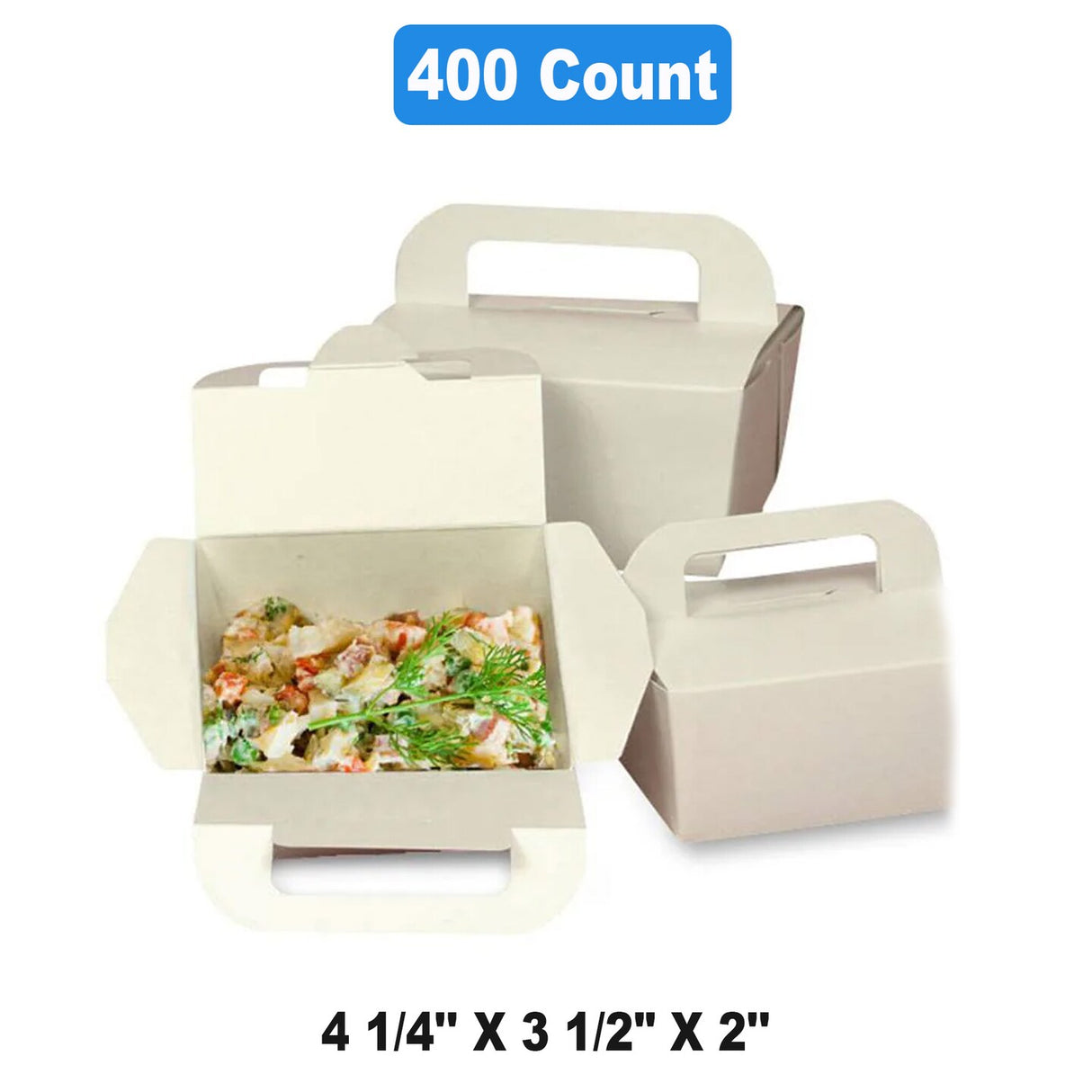 Eco Take Out Box 3.5" x 4.25" x 2"