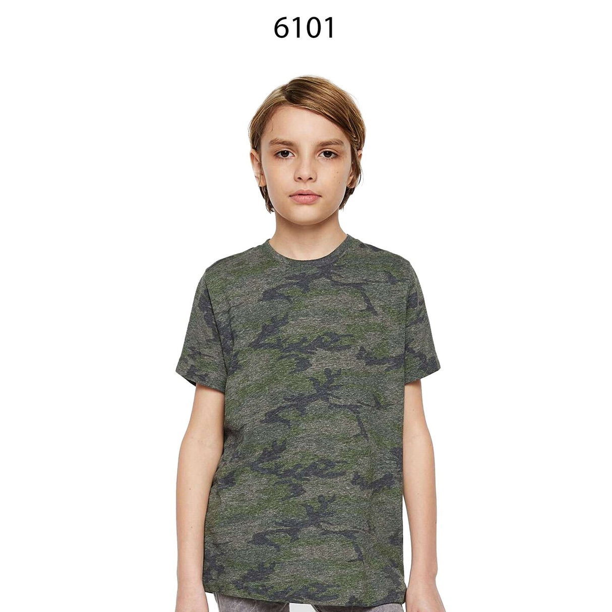 Youth Fine Jersey Crewneck Short Sleeve Tee