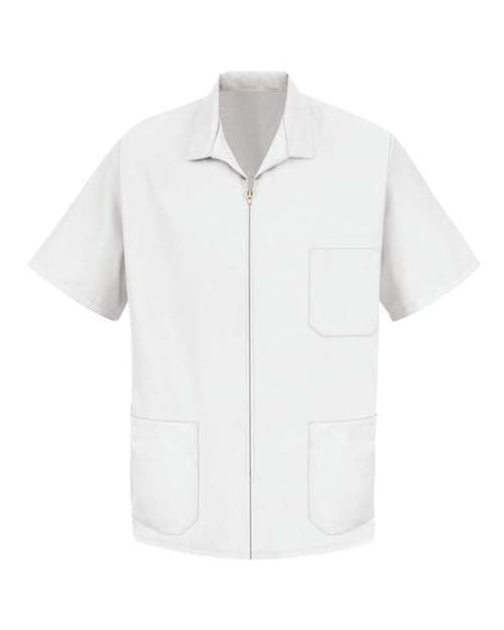 Zip-Front Smock