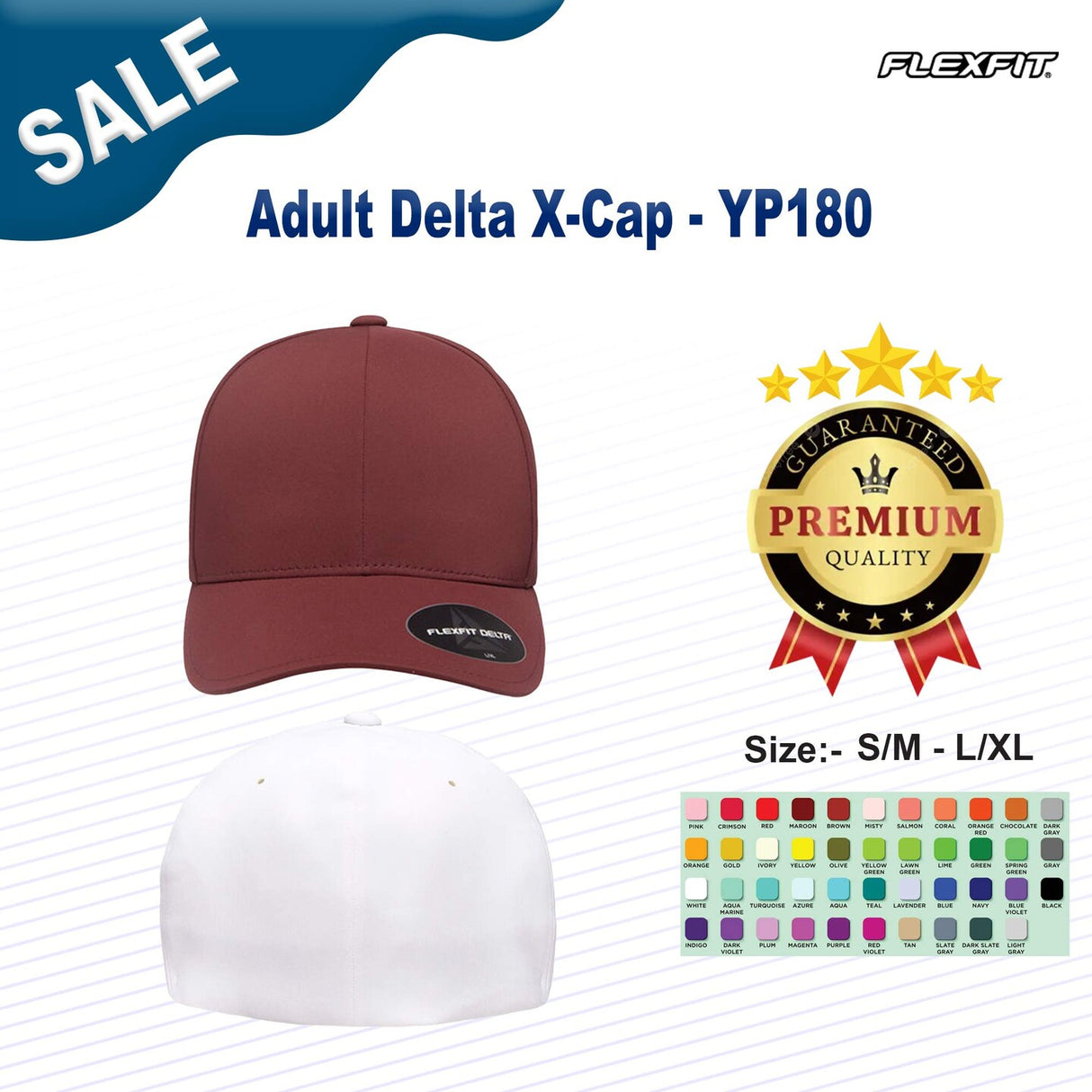 Flexfit® Adult Delta X-Cap