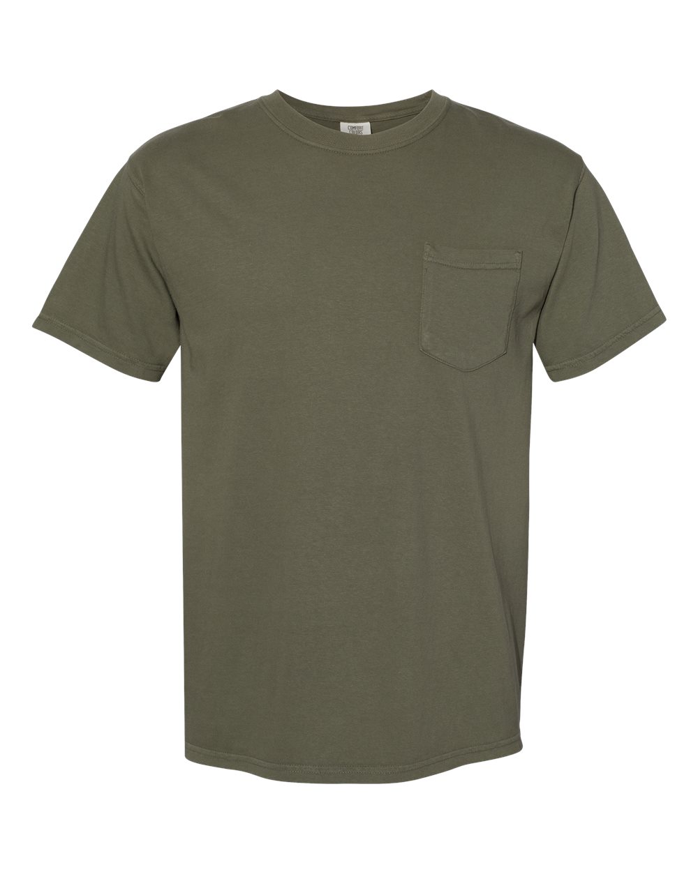 Comfort Colors® Garment-Dyed Heavyweight Crewneck Short Sleeve Pocket T-Shirt