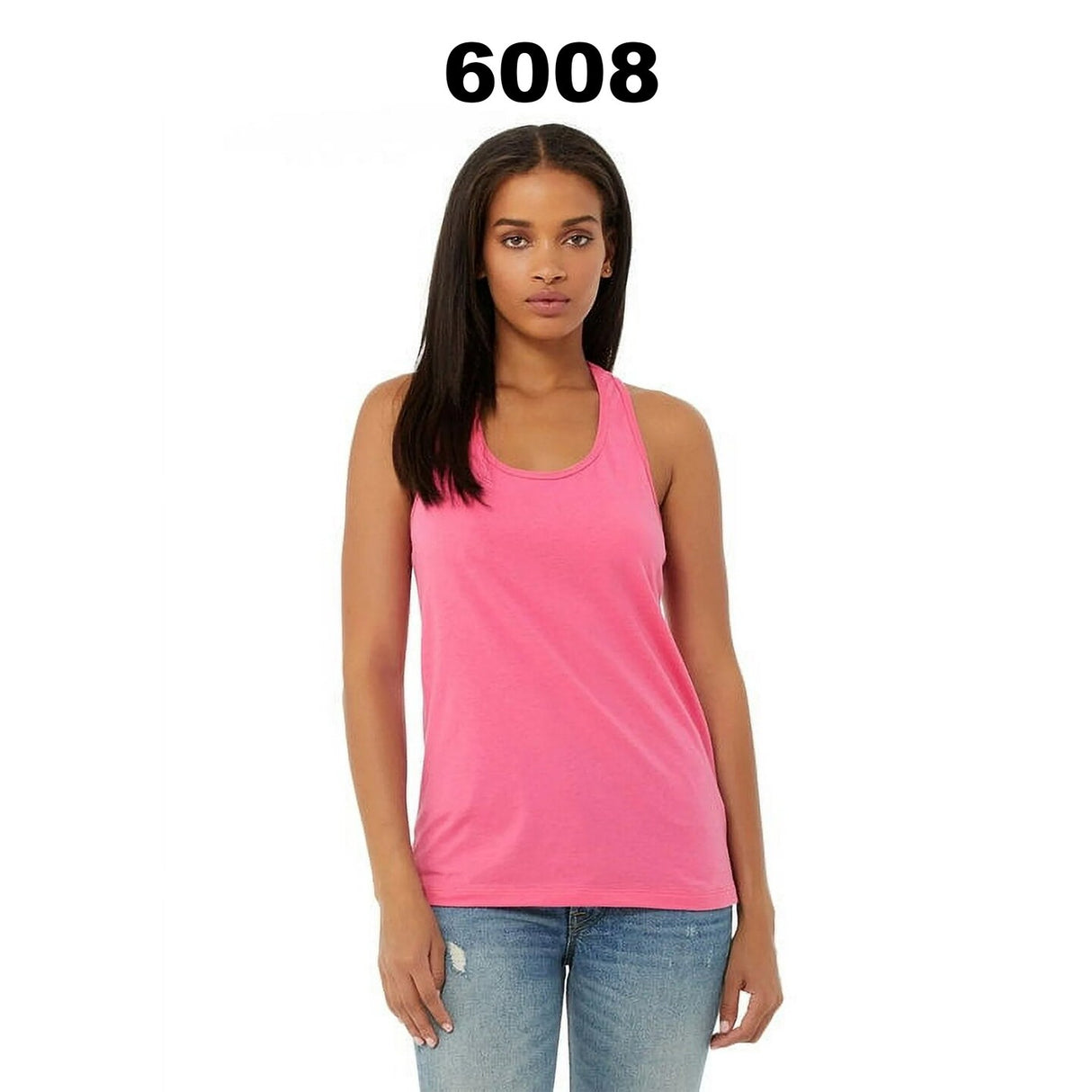 BELLA + CANVAS® Women's Jersey Racerback Tank - 6008