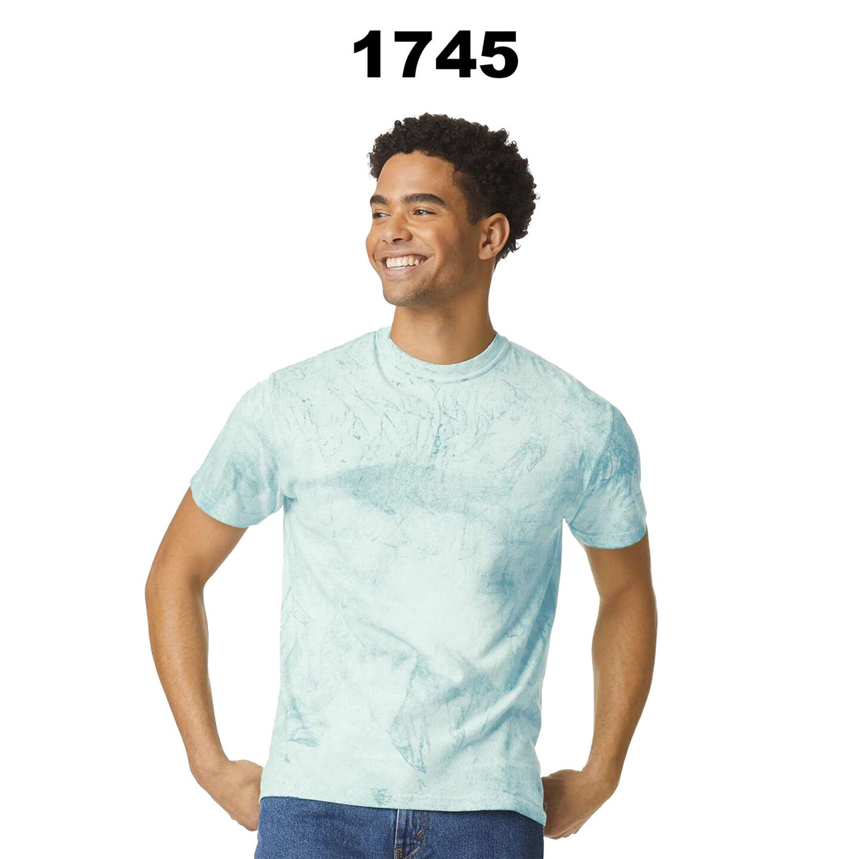 Colorblast Heavyweight Crewneck Short Sleeve T-Shirt