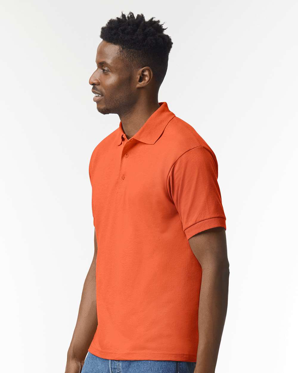 Gildan® DryBlend Short Sleeve Jersey Polo