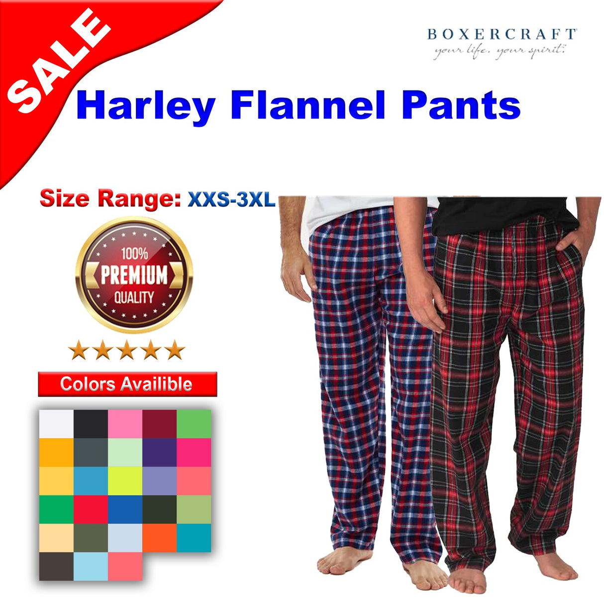 Boxercraft® Harley Flannel Pants
