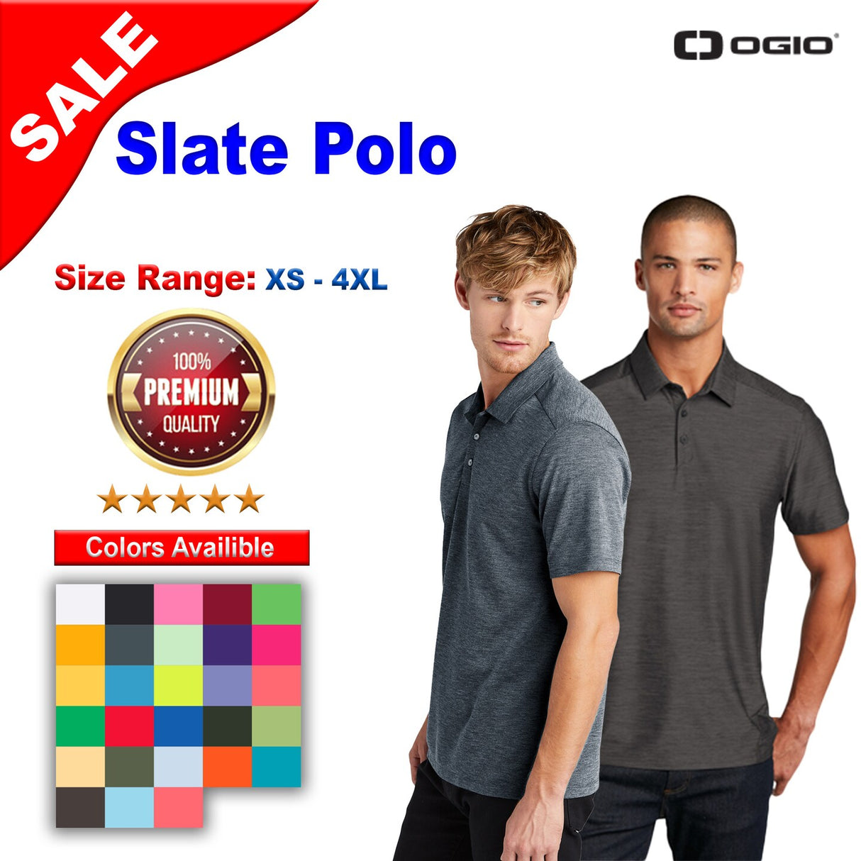 OGIO® Slate Polo