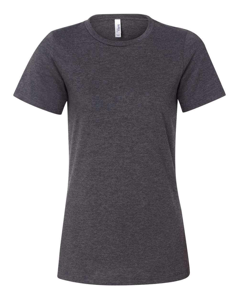 BELLA + CANVAS® Women’s Relaxed Fit Heather CVC Crewneck Short Sleeve T-Shirt