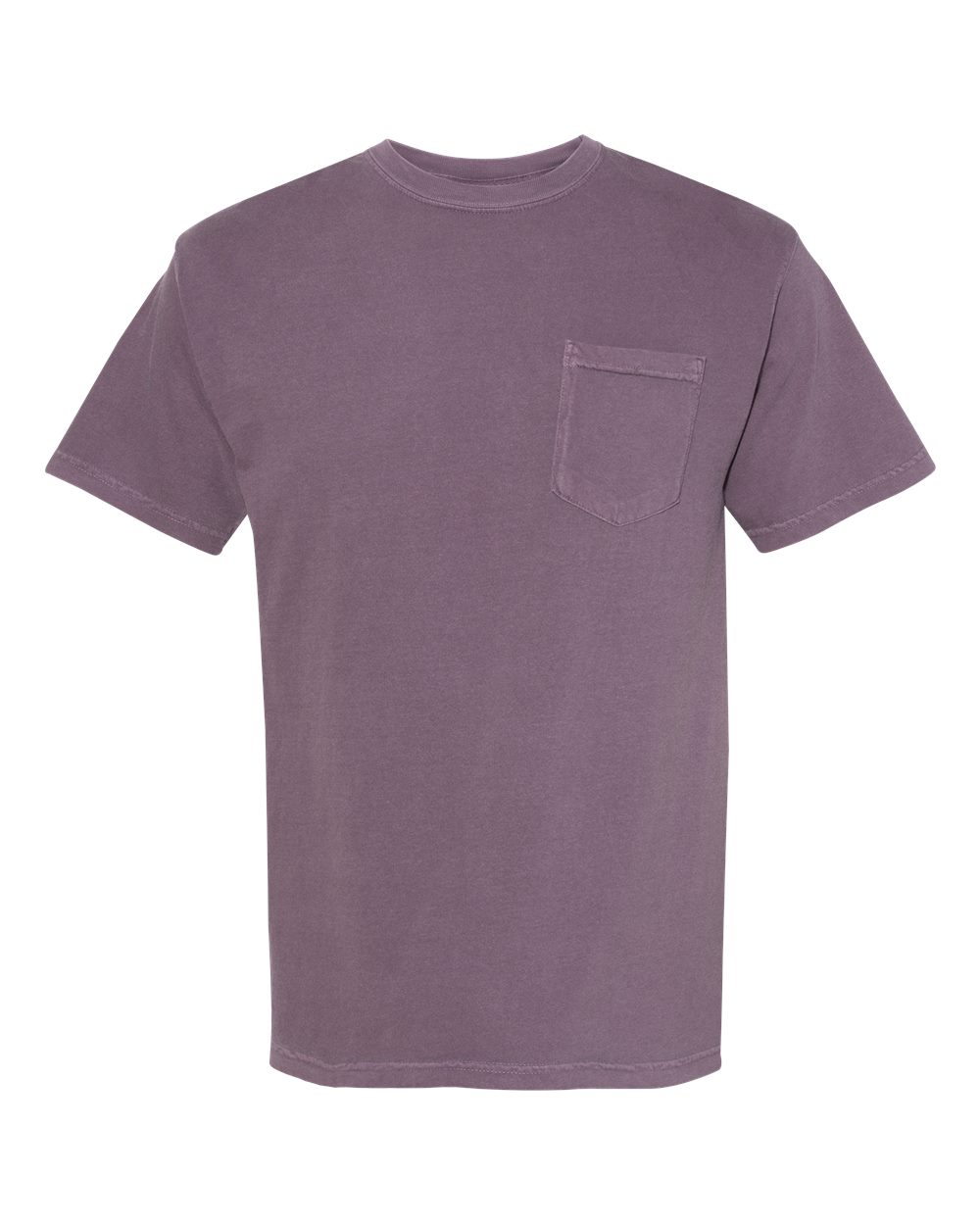 Comfort Colors® Garment-Dyed Heavyweight Crewneck Short Sleeve Pocket T-Shirt