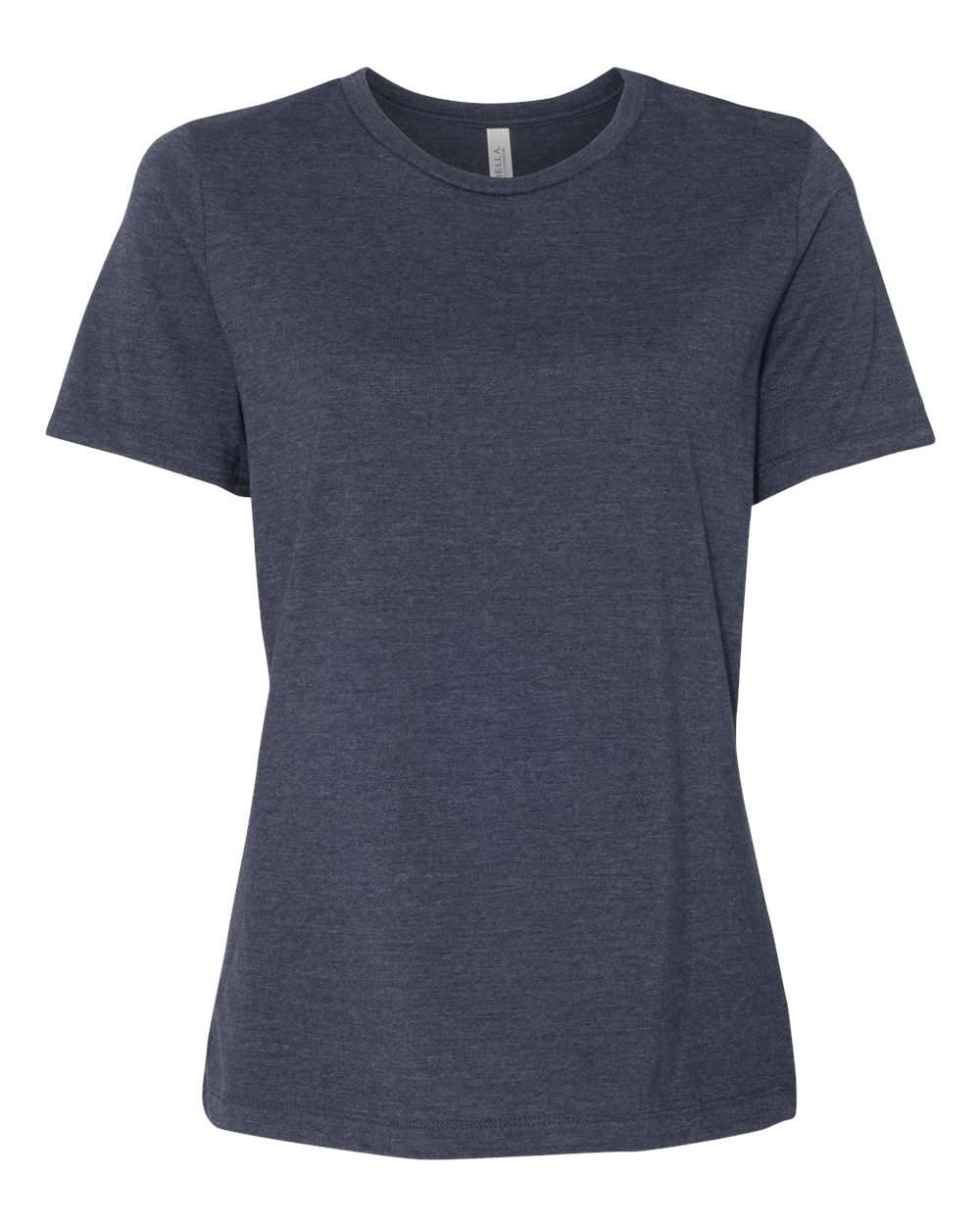 BELLA + CANVAS® Women’s Relaxed Fit Heather CVC Crewneck Short Sleeve T-Shirt