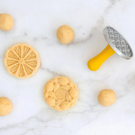 Nordic Ware Cast Aluminum Citrus Cookie Stamps, Set of 3