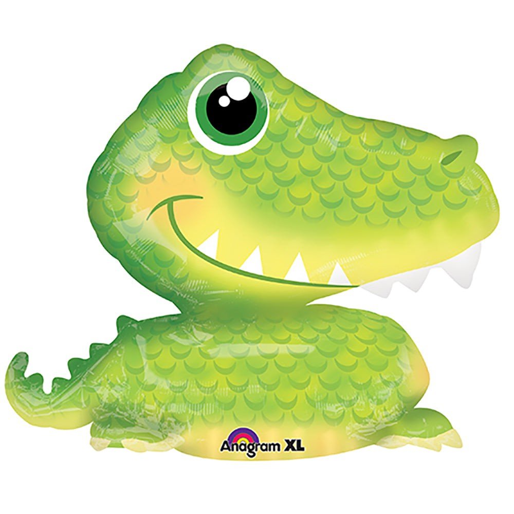 Alligator Foil Balloon 35 Inch 3D