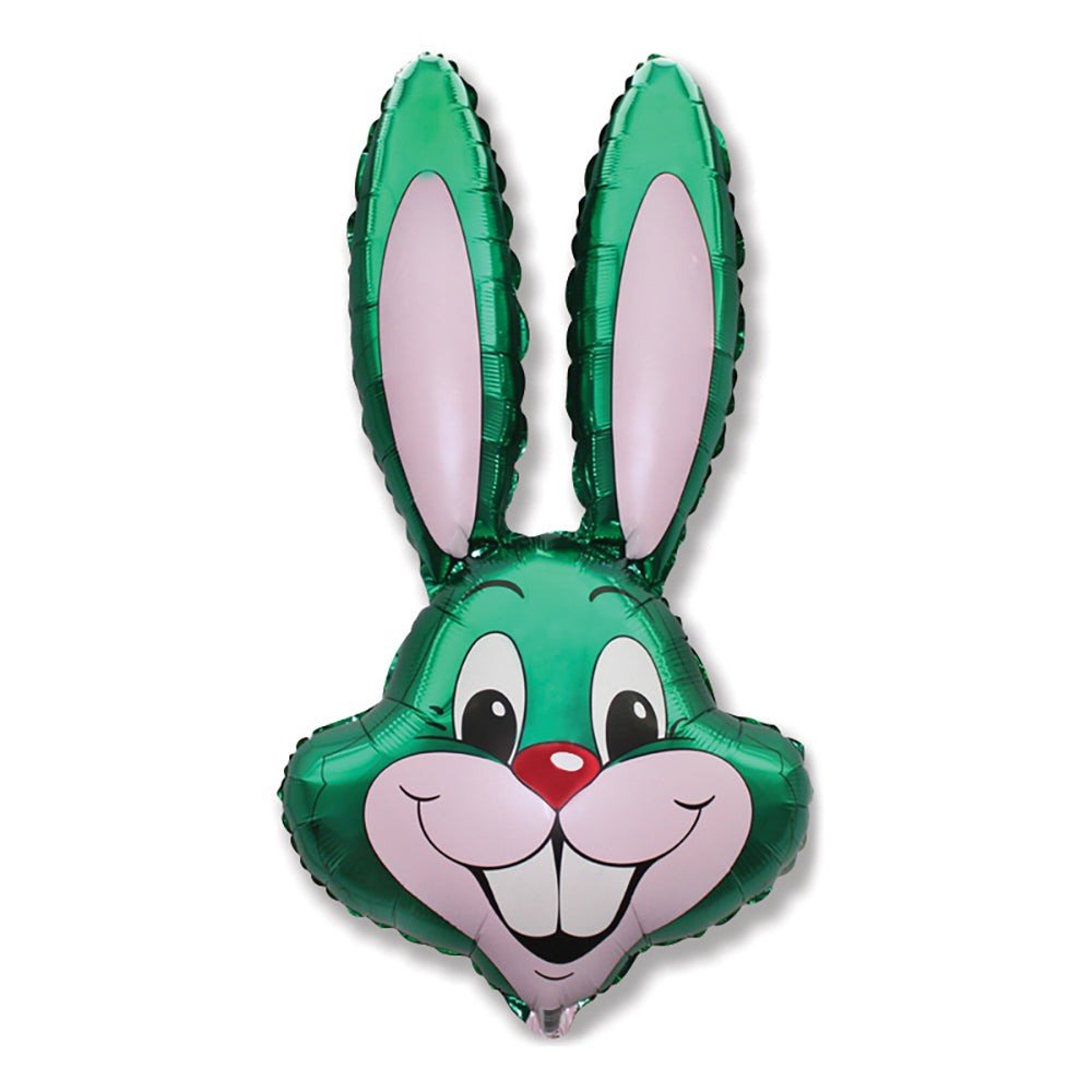 Rabbit Green Foil Balloon
