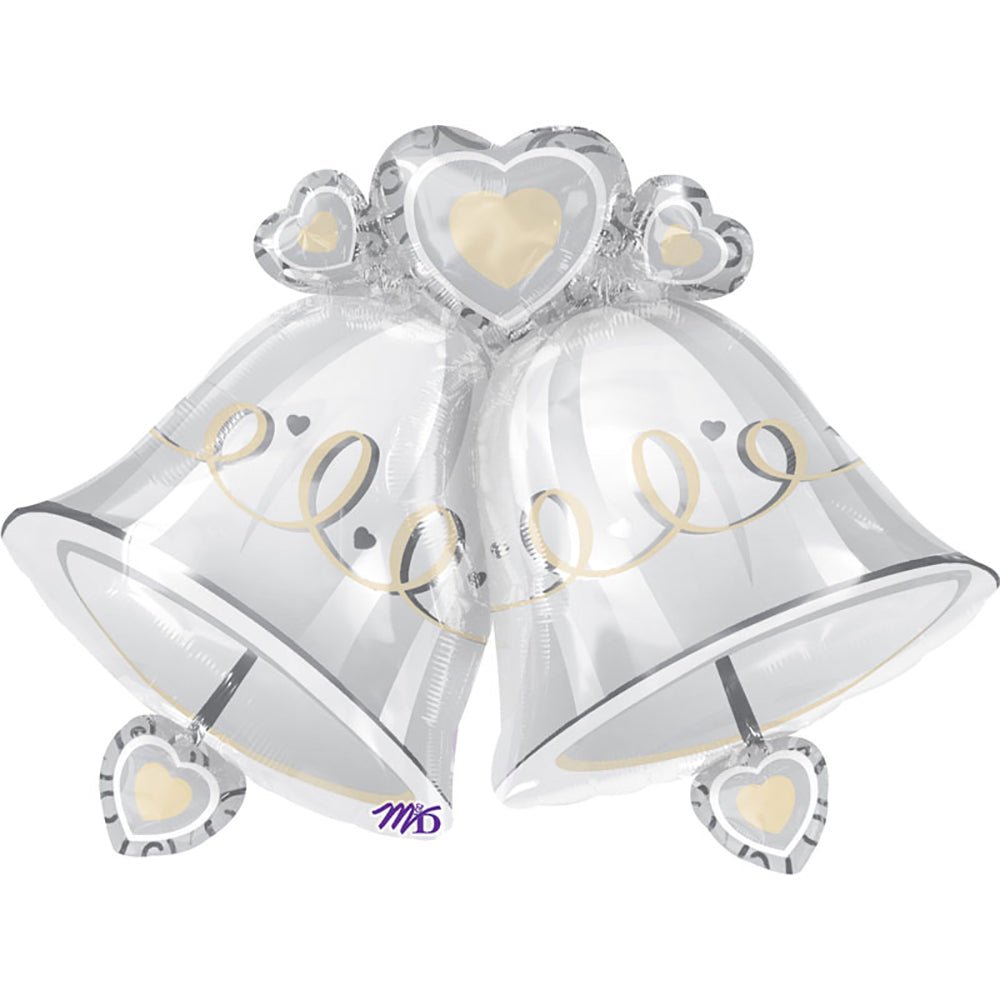 Wedding Bells Foil Balloon 35 Inch