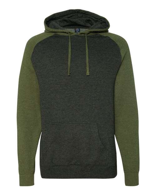 Raglan Hooded Sweatshirt