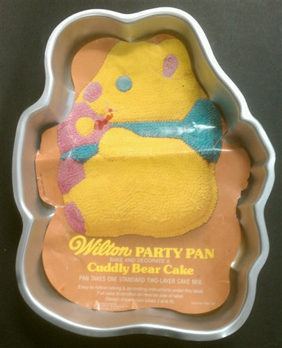 Vintage Cuddly Bear Wilton Cake Pan - Wilton 2105-298
