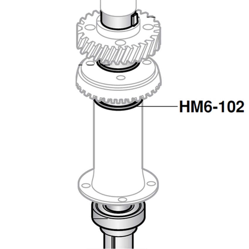 Chimney "O" Ring for Hobart Mixers OEM # 67500-102