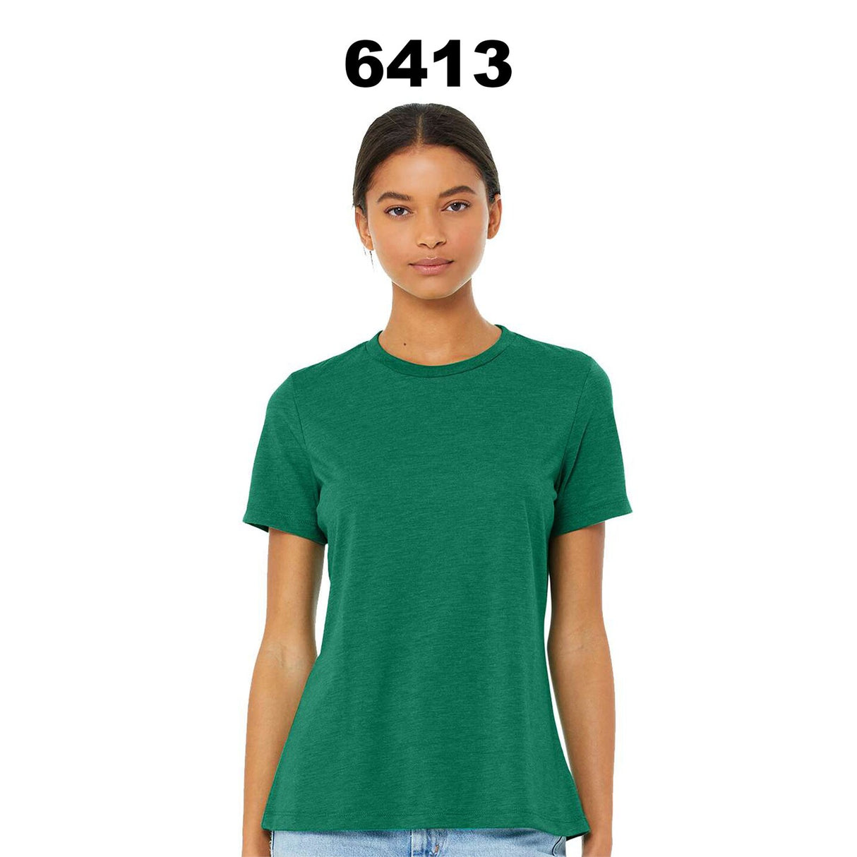 BELLA + CANVAS® Women’s Relaxed Fit Triblend Short Sleeve Crewneck Tee