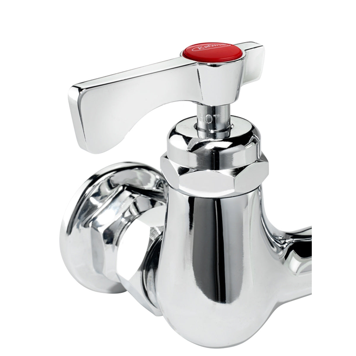 Krowne Metal 14-806L Royal Series 8" Center Wall Mount Faucet with 6" Spout