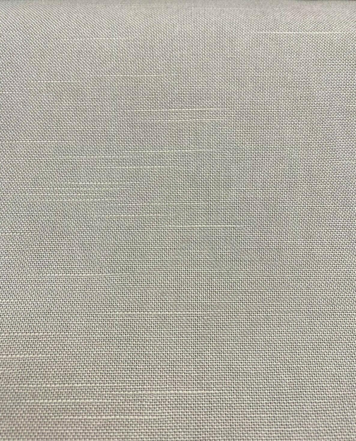 Devon Solid Fog Gray Cotton Fabric - Solid Color, 55" Width (By The Yard)