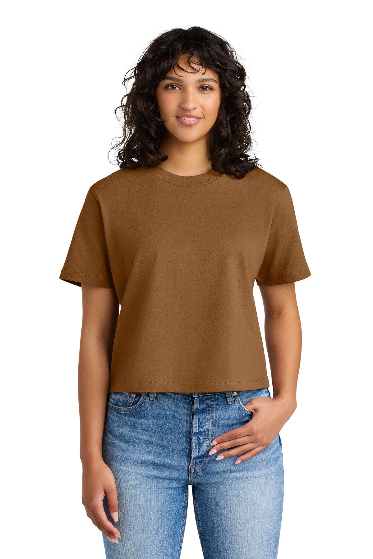 Next Level Apparel® Women’s Crewneck Short Sleeve Heavyweight Boxy Tee